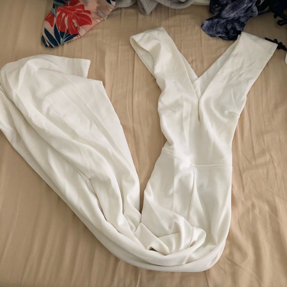 WHITE JUMPSUIT! OBO!